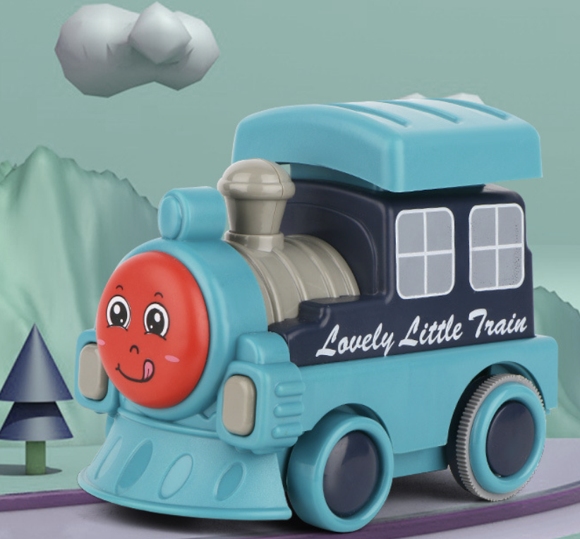 Children's Train - Dark Red