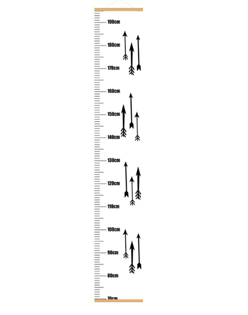 Height measuring ruler - Triangle