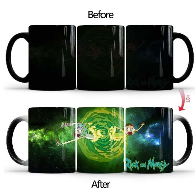 Rick and Morty Color-Changing Mug