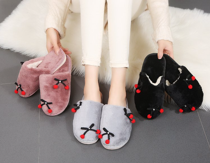 Cotton Slippers Image 2
