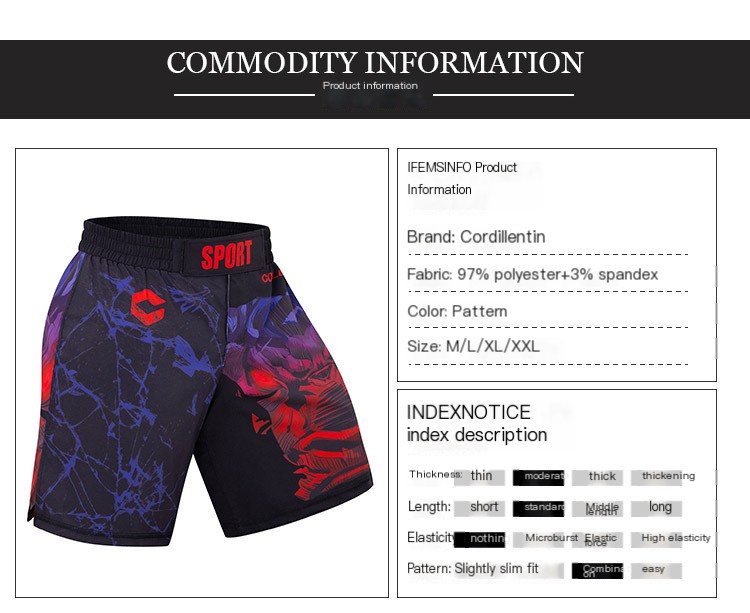 Sanda Fighting Shorts 2