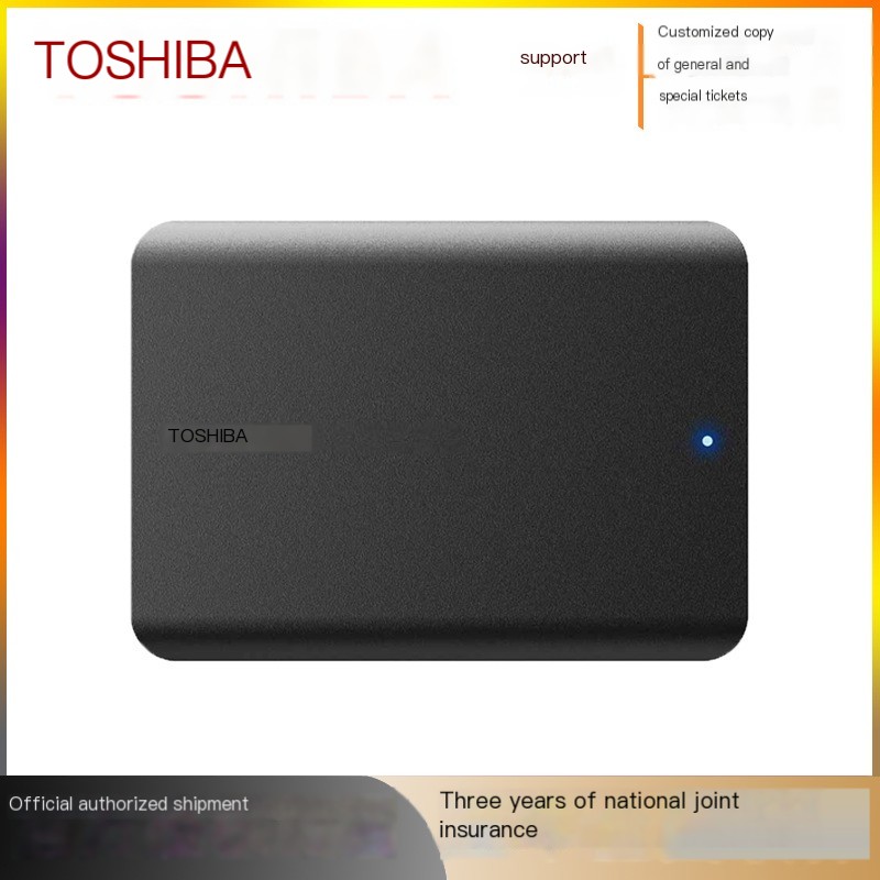 Toshiba Canvio Basics External Hard Drive - Product Overview and Packaging HS:8471704000 Age:Adult Gender:Unisex Origin:CN