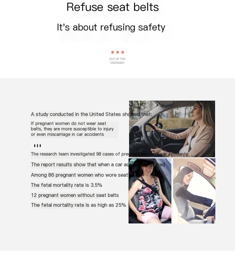 Pregnancy Car Seat Belt Adjuster