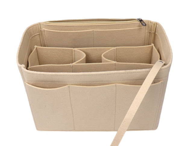Cross-Border Felt Cosmetic Bag Black