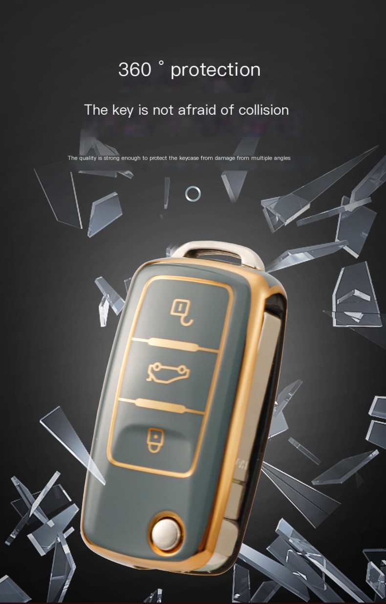 Volkswagen Key Case in Use