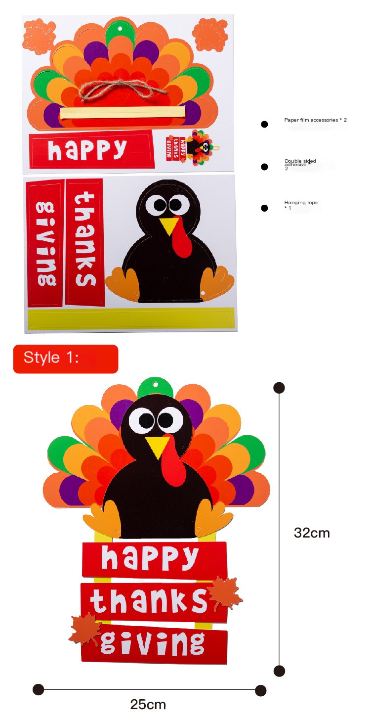 Turkey Door Hanger - Image 1