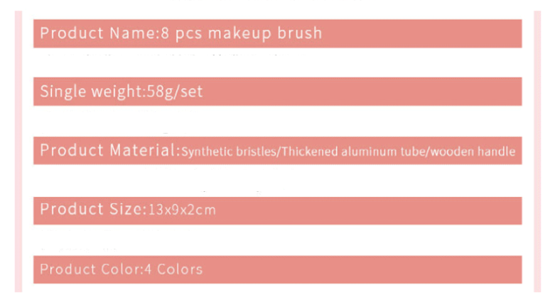 Makeup Brush Set Image 1