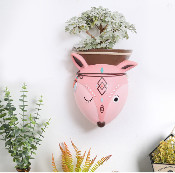 Wall Mounted Plant Pot - Bear