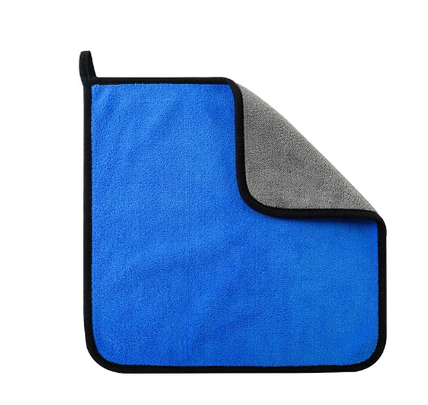 500GSM Super Absorption Car Wash Microfiber Towel Home Appliances Glass Cleaning Washing Clothes With High Density Coral Velvet image
