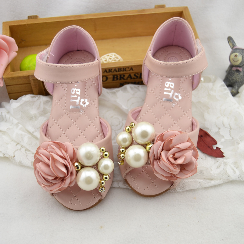 Princess Shoes With Soft Soles and Fish Mouth Sandals image