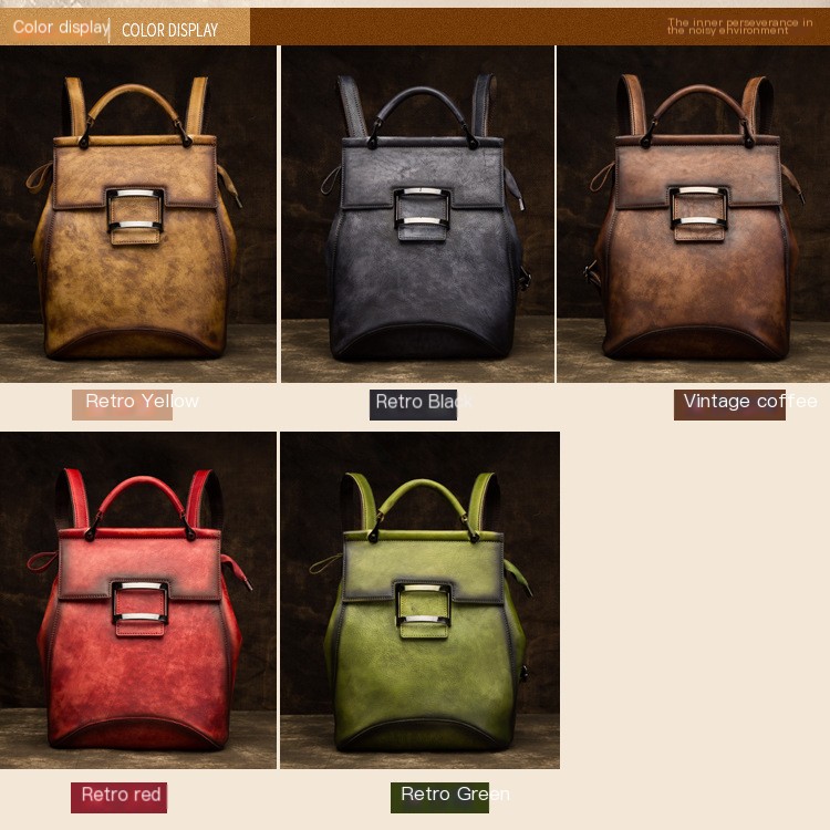 Motaora Women's Vintage Backpack - Image 2