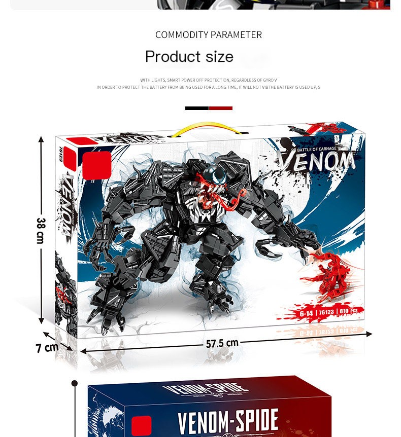 Poisonous Spider Liquid Model Toy 8