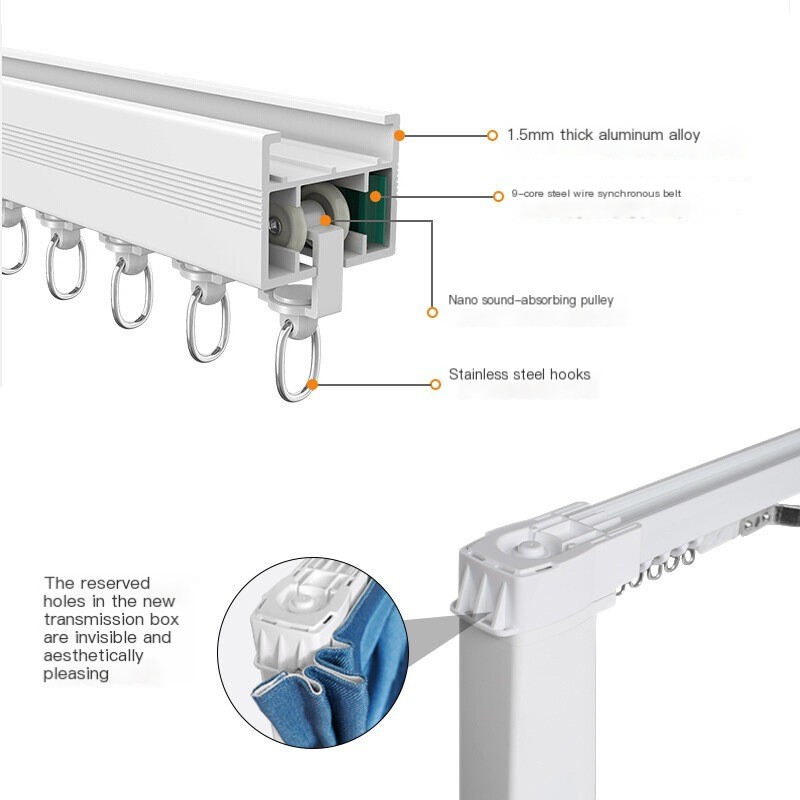 Smart Home Electric Curtain Track