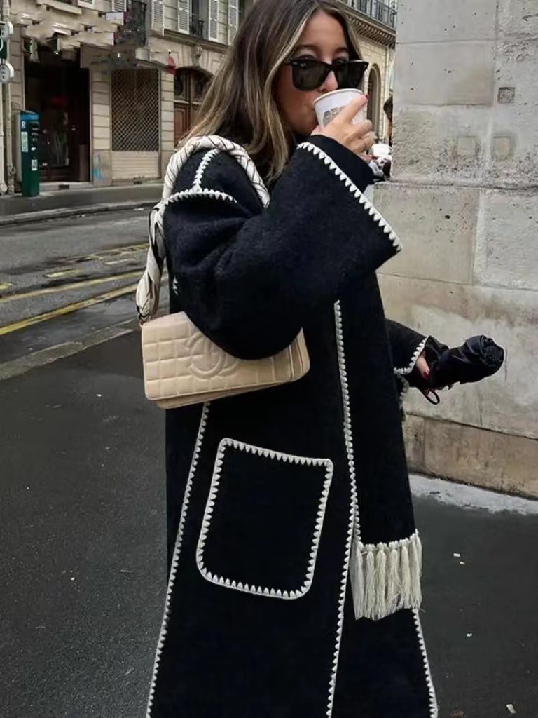 Women's Fashion Woolen Coat 2