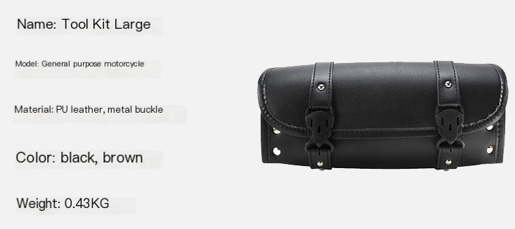 Motorcycle Bag Retro Modified Locomotive Side Bag Image 1