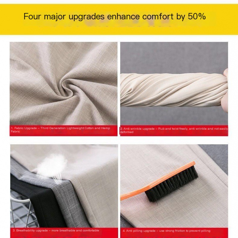 Women's Slim Casual Thin Suit Feet Pants - Image 3