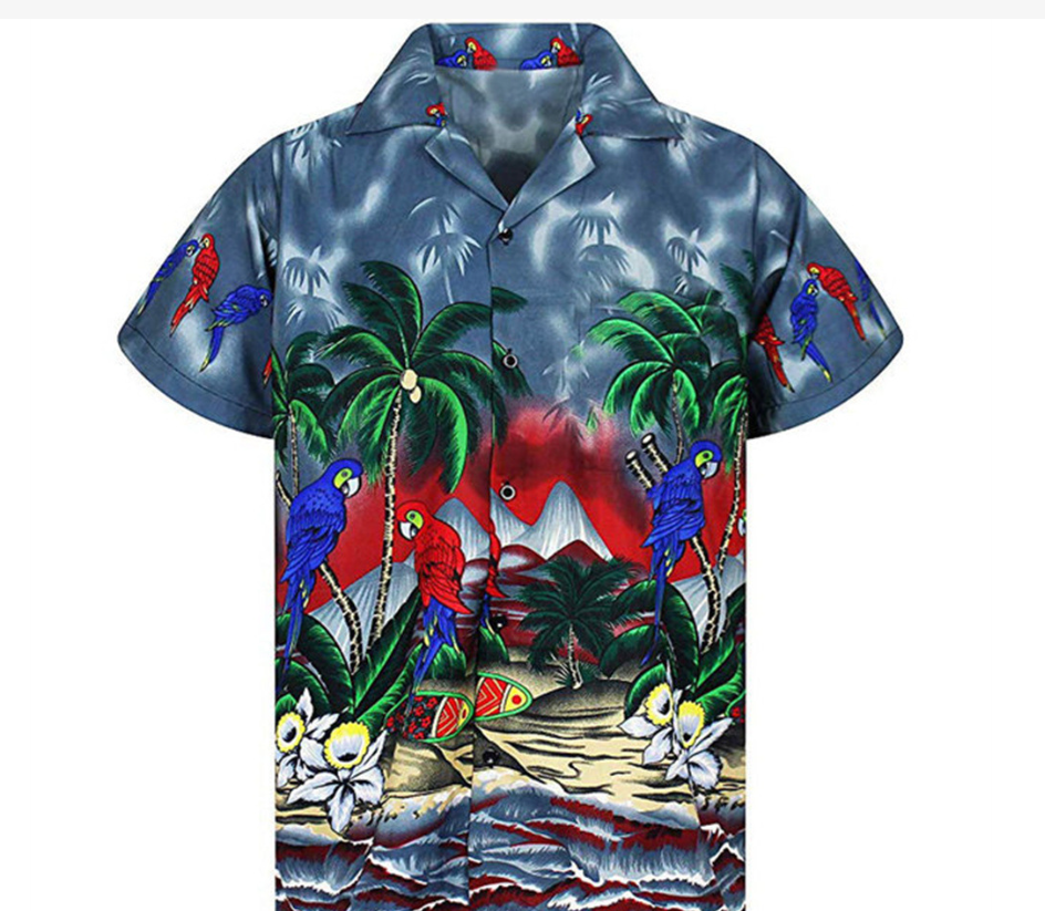 Men's Hawaiian Shirt Image 5
