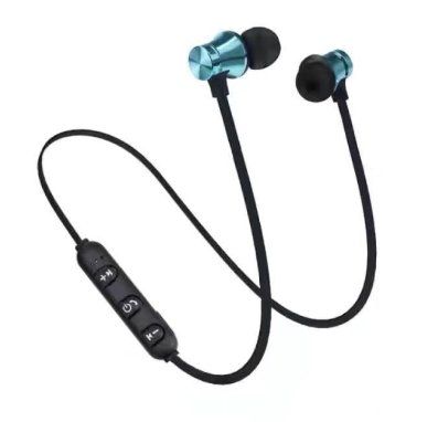 XT-11 Magnetic Bluetooth Earphones in action