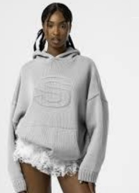 Hooded Pullover Sweater Image 2