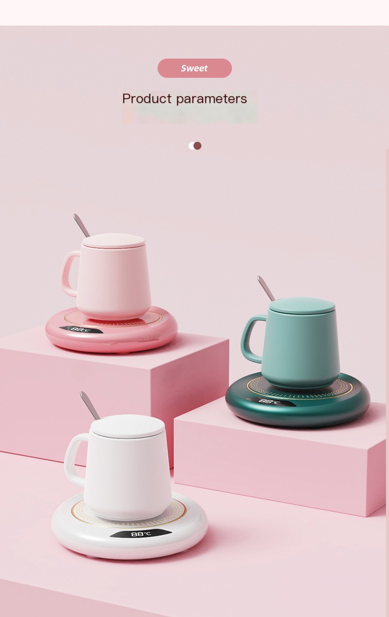Heating Coaster Pink
