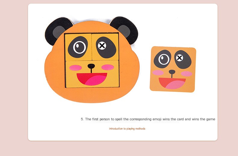 Panda Face-Changing Puzzle 4