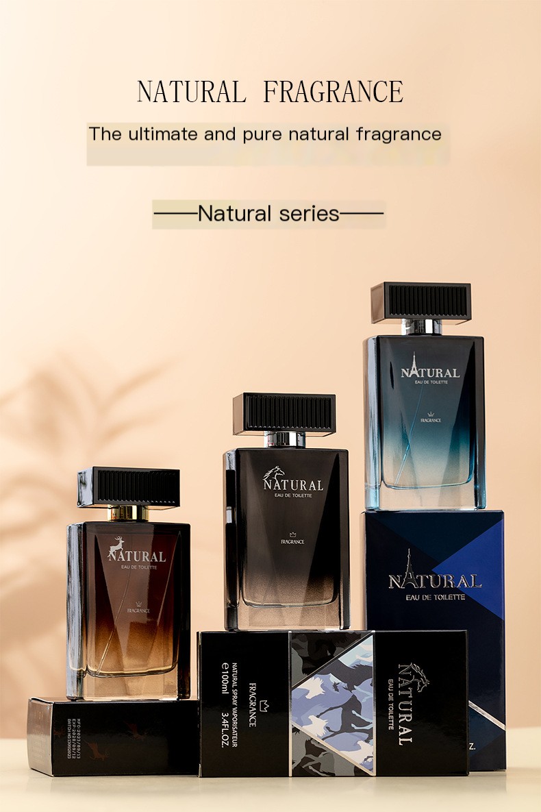 Natural Men's Cologne Bottle