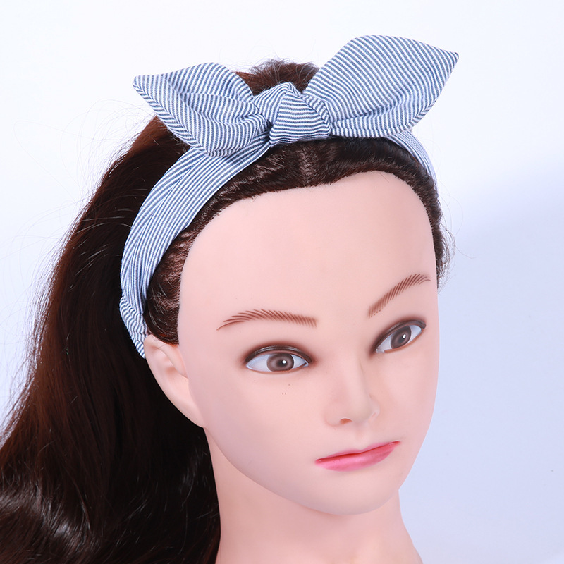 Stylish Plaid Headband for Children