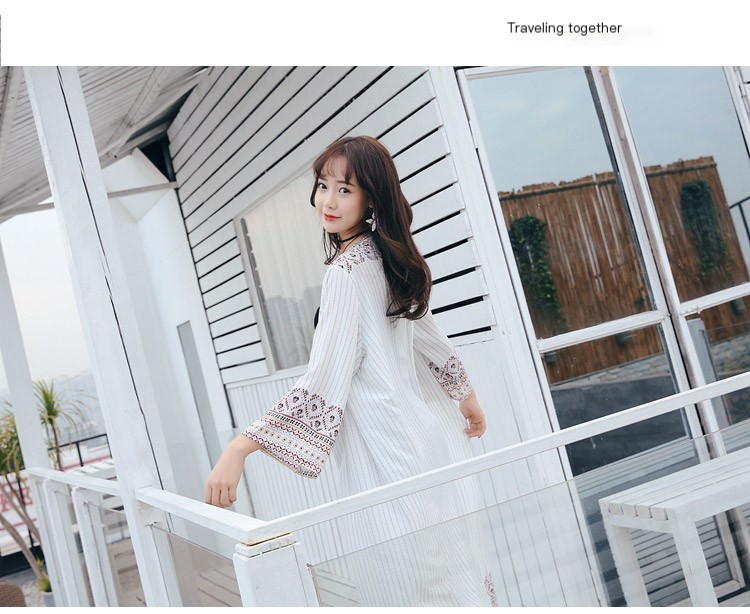 Chiffon Cardigan - White