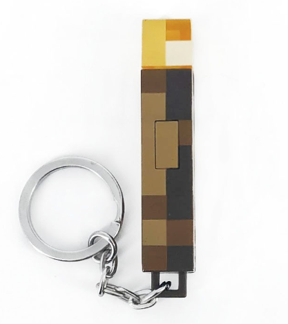Chaveiro Tocha-Minecraft 4