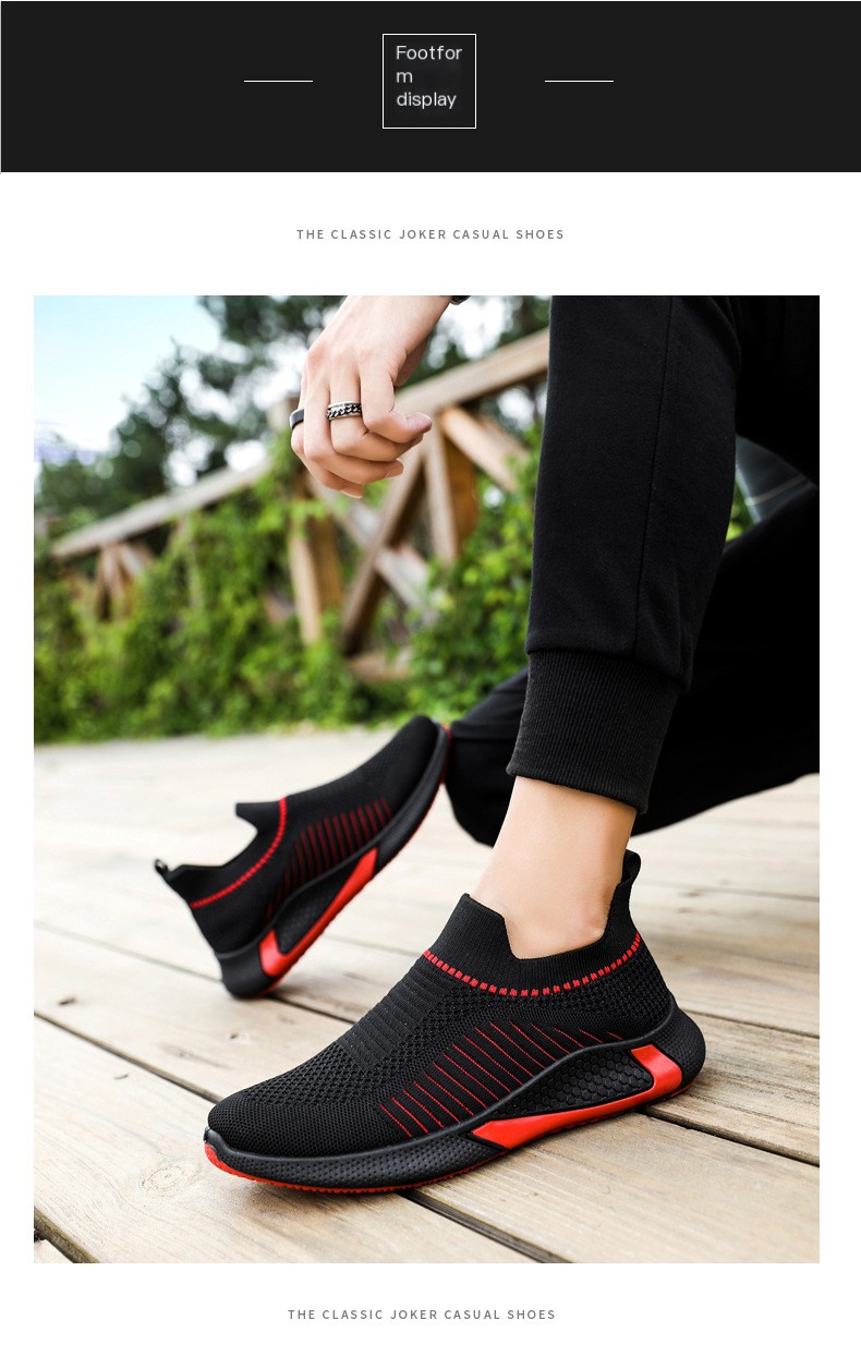 Flying Woven Sports Shoes Image 10