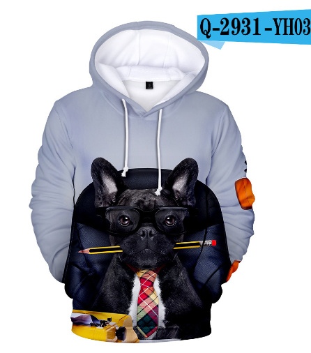 3D Animal Print Hoodie 6