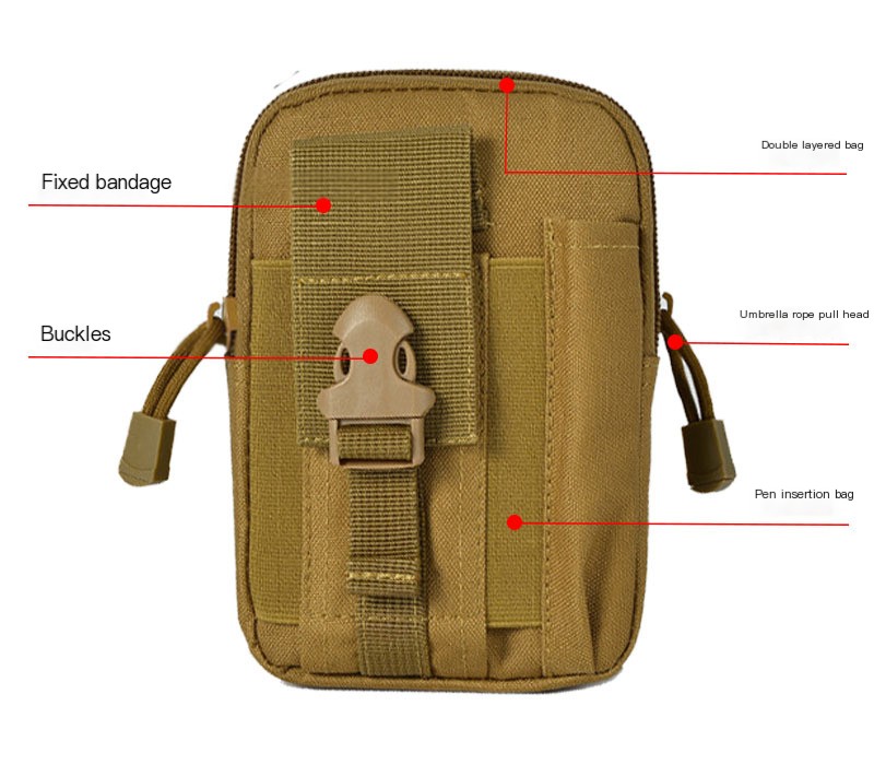 Men's Waist Bag Army Green