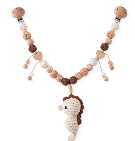 Crochet Jellyfish Stroller Chain Image 2