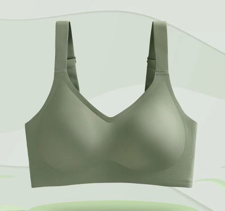 Seamless Latex Jelly Bra Image 3