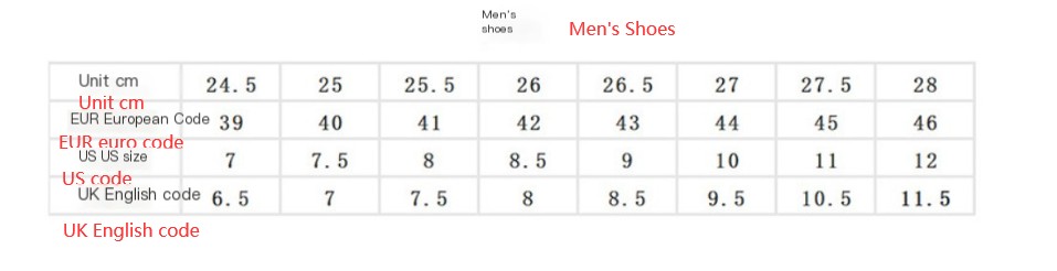Men's Black Low-top Shoes
