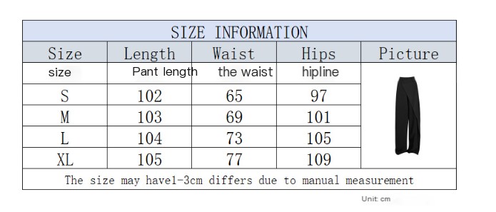 Asymmetrical Baggy Pants Image 1