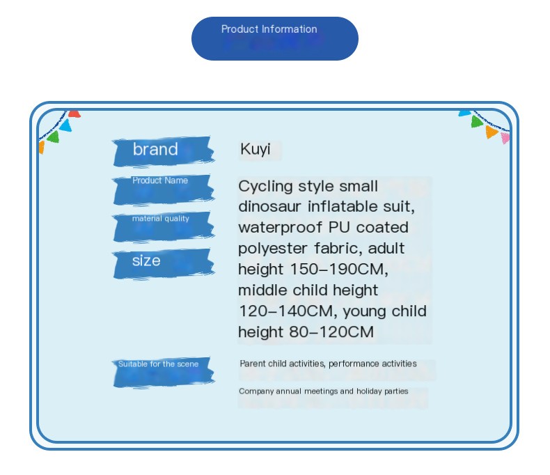 Inflatable Dinosaur Costume - Image 1