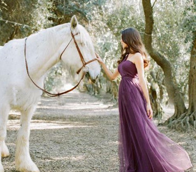 Evening Dress Deep Purple