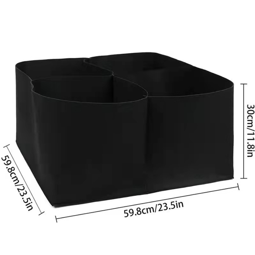 Felt Multi-Compartment Planter Bag