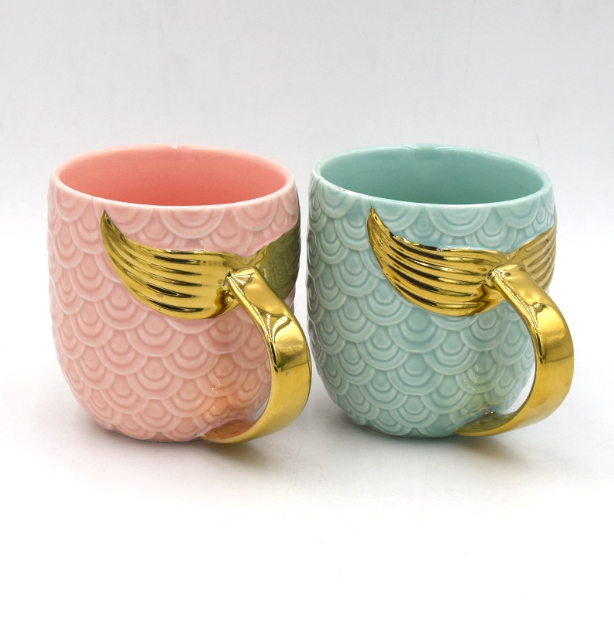 Mermaid Tail Mug - Pink