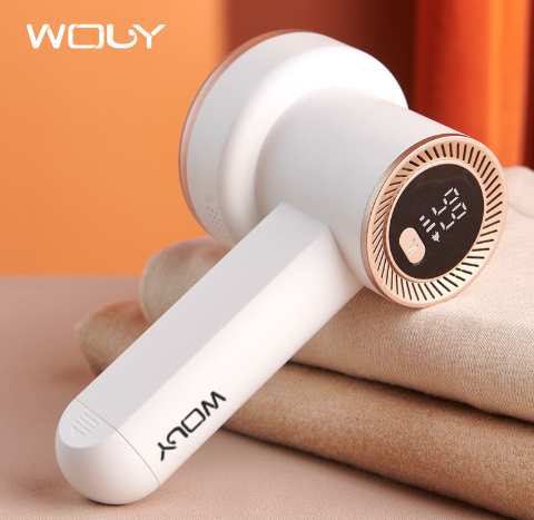 Fabric Shaver in Action