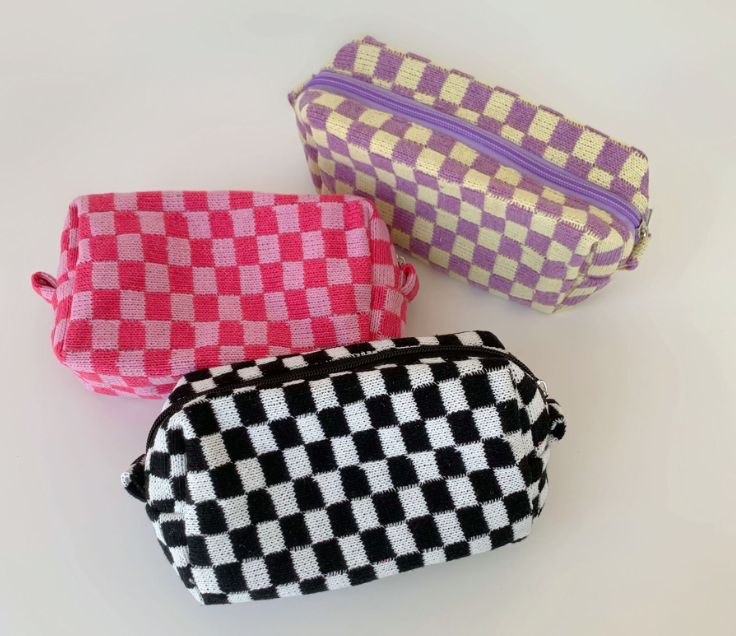 Lattice Cosmetic Bag