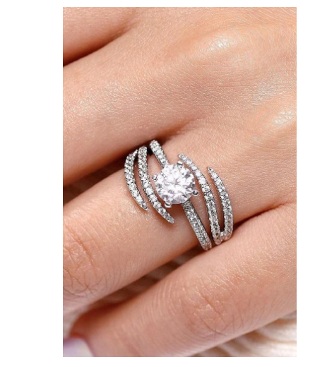 Elegant Zircon Ring