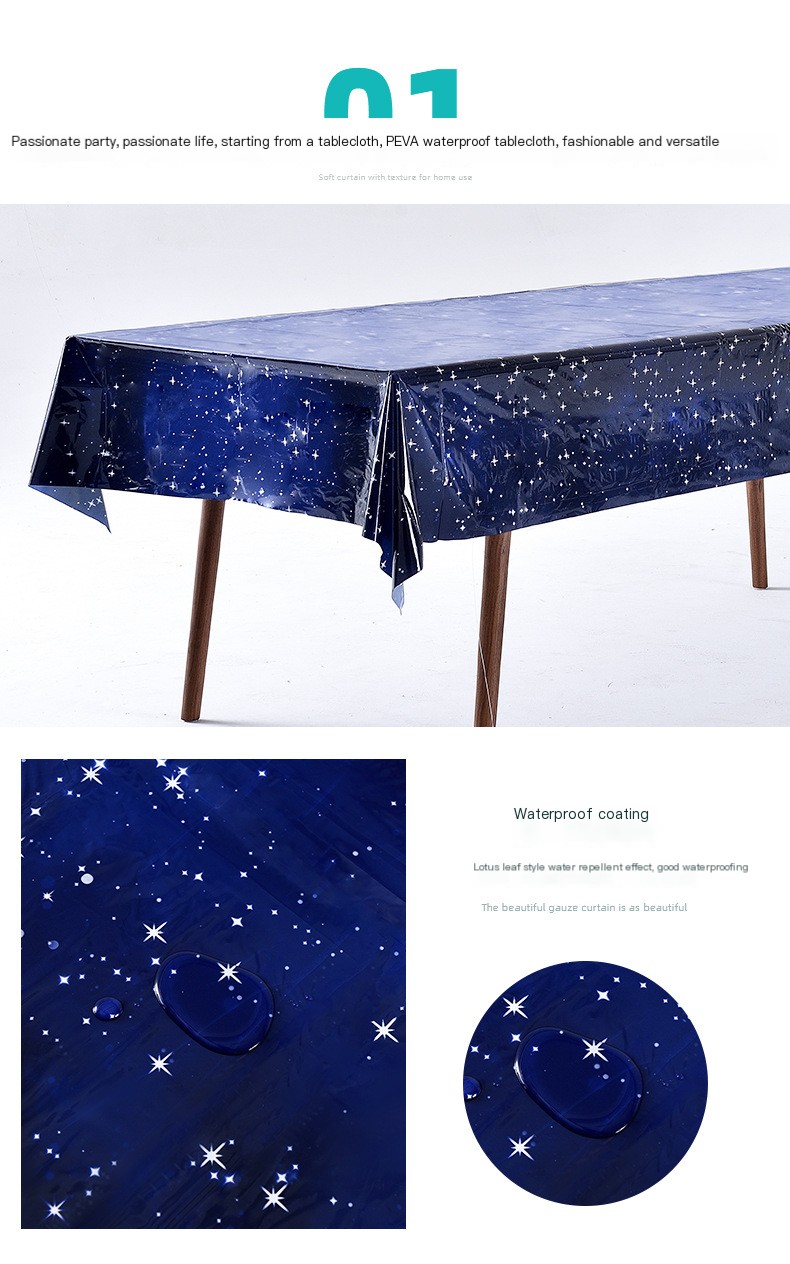 Starry Sky Tablecloth Image 3