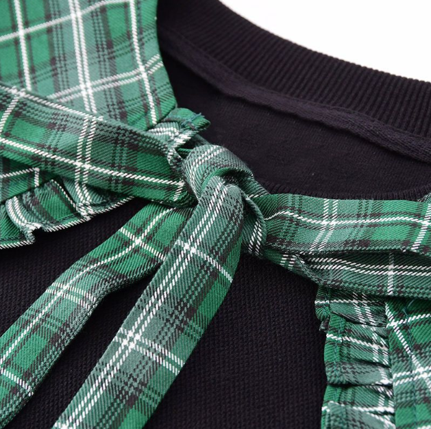 Large Size Women's Bowknot Sweater - Image 3