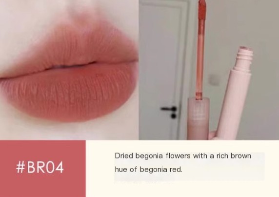 Chestnut Velvet Matte Liquid Lipstick Packaging