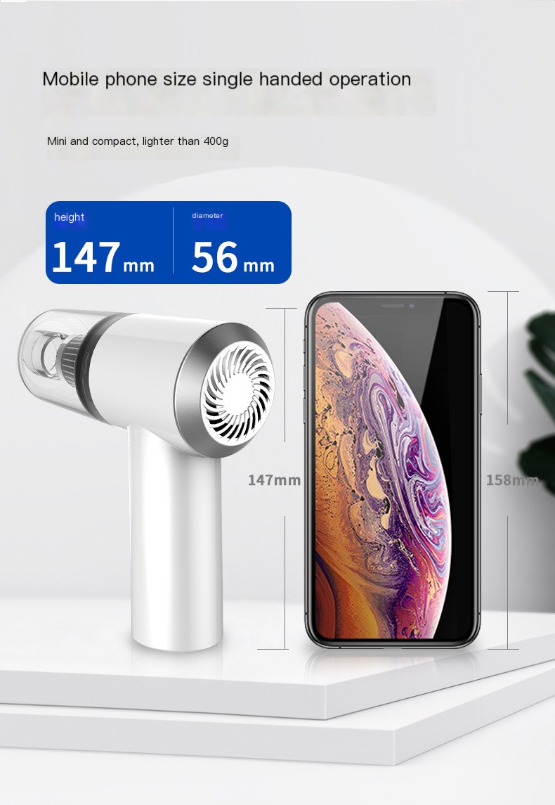 Wireless Car Vacuum Cleaner - Design