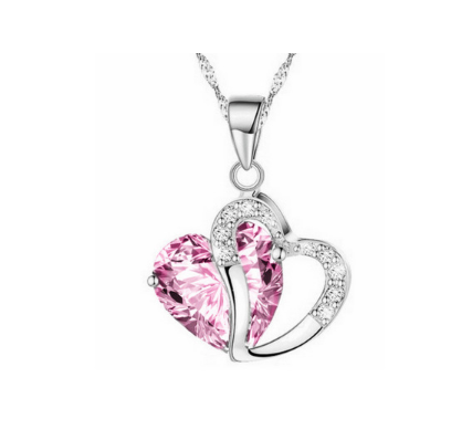 Heart Shaped Pendant Necklace Image 4