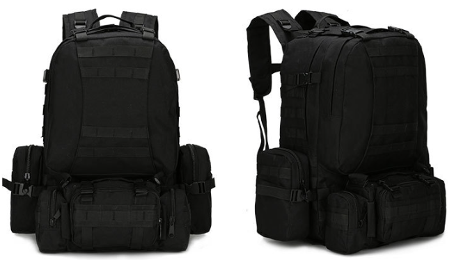 Men's Travel Backpack in Use