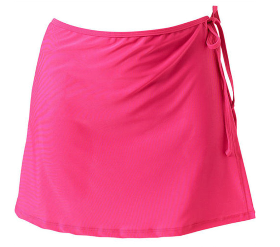 Pure Color Tether Skirt Apron Image 3